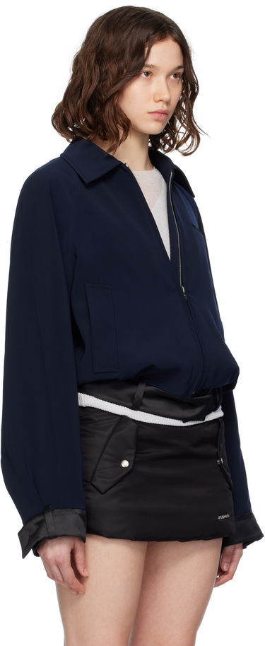 Takki We11done We11done Waist Jacket Tummansininen | WD-JK2-25-011-W-NV, 1