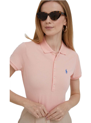 Poolopaita Polo by Ralph Lauren Logo Embroidered Polo Shirt Oranssi | 211870236