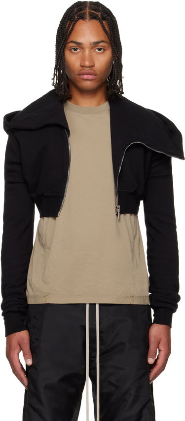 Huppari Rick Owens Concordians Micro Mountain Hoodie Musta | DU02E7284 FSL, 0