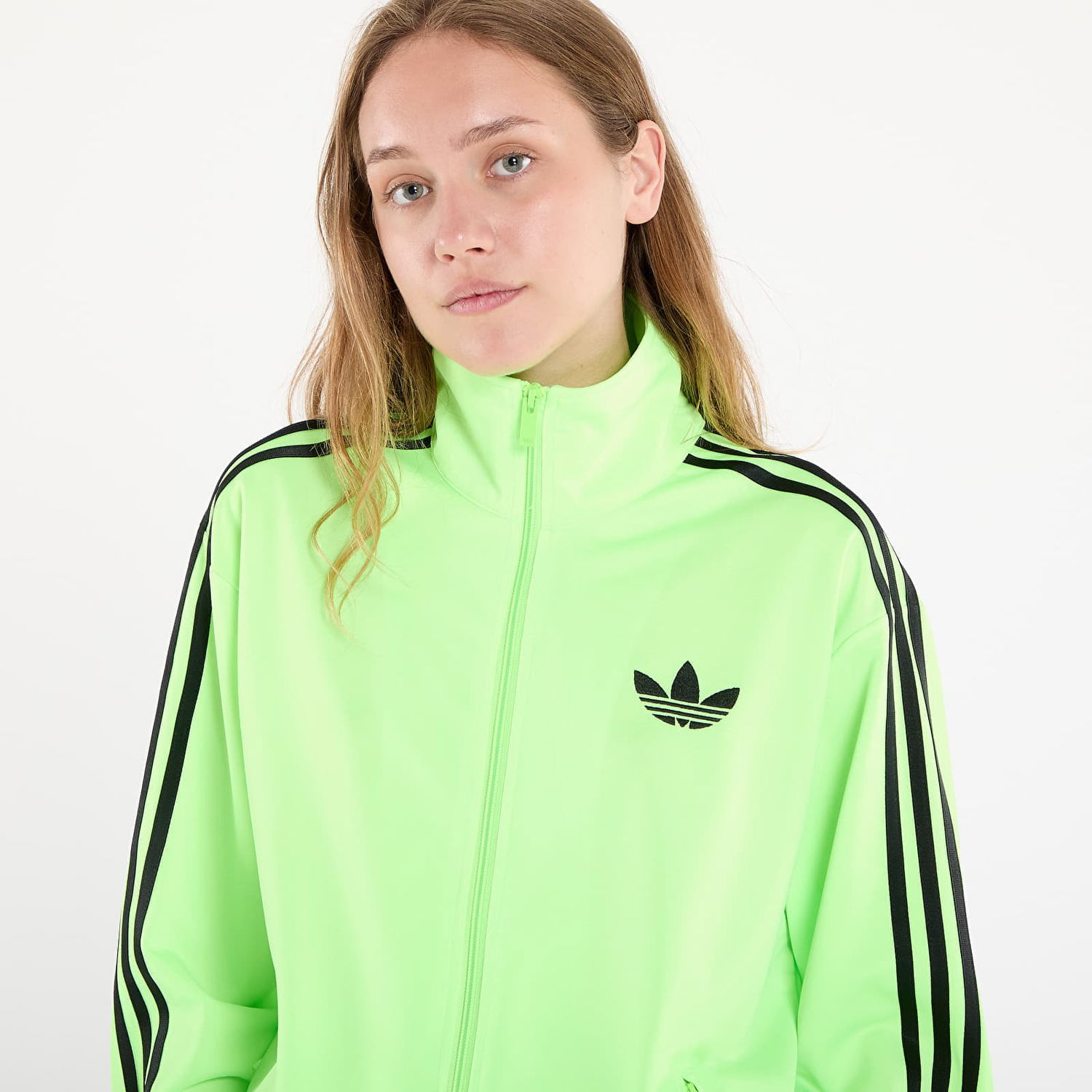 Takki adidas Performance Adicolor Classic Firebird Loose Track Jacket Vihreä | JX7859, 1