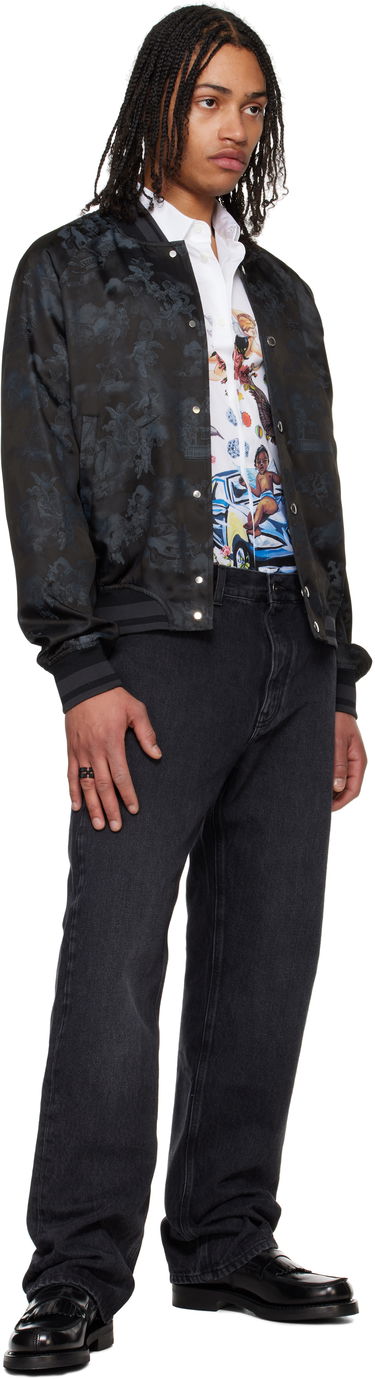 Jeans Off-White Off-White Arrow Skate Jeans Musta | OMYA138C99DEN0021300, 3