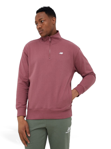 Huppari New Balance Hoodie Burgundia | MT31501WAD