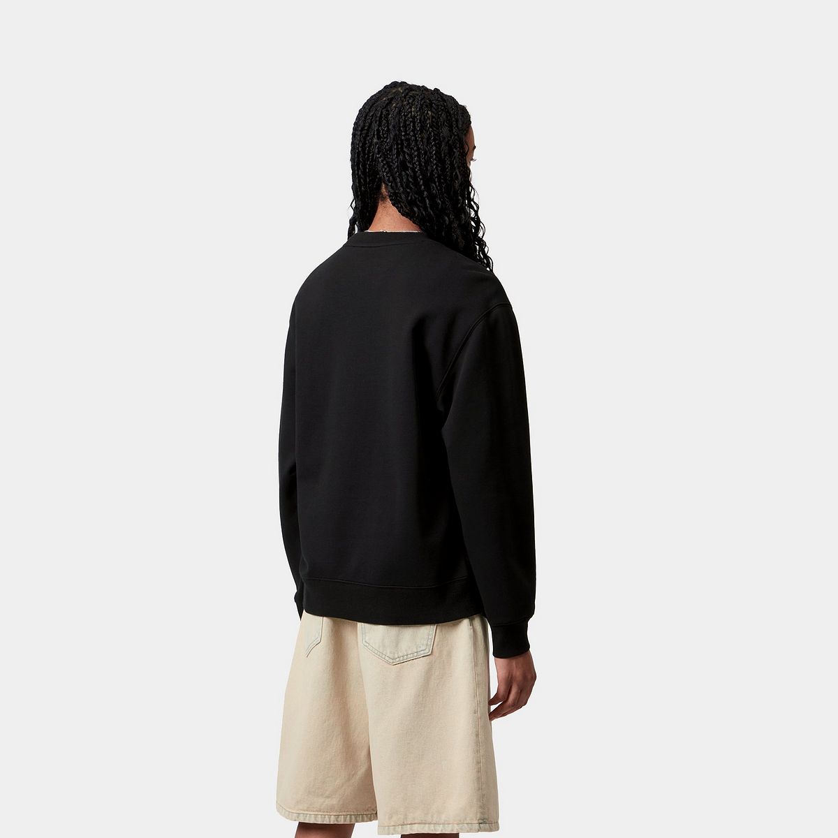 Huppari Carhartt WIP W' Wiptopia Script Sweatshirt Musta | I035515_26, 1