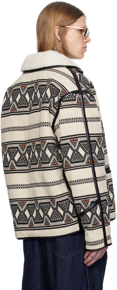 Takki ISABEL MARANT Isabel Marant Nelkis Patterned Jacket Beige | 25PVE0274HB-C1D03H, 2