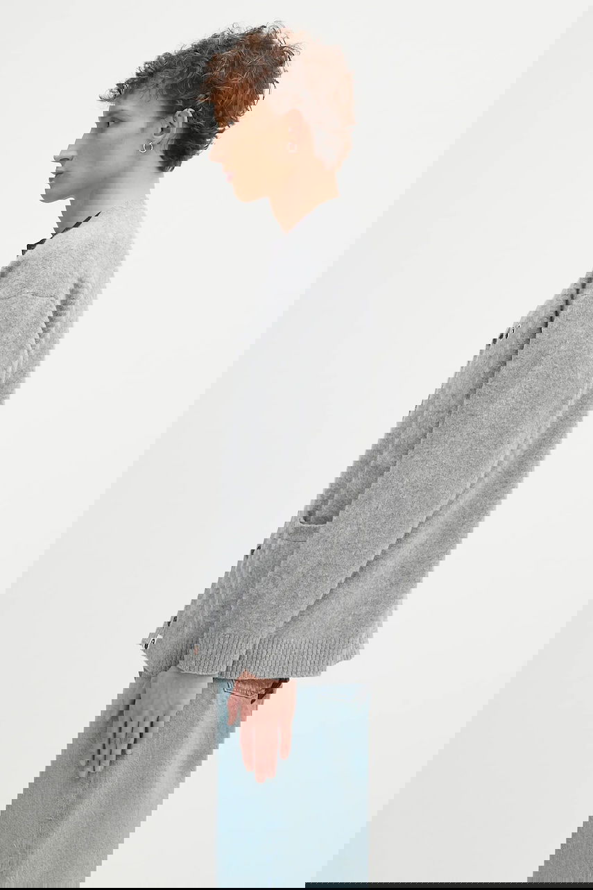 Villapaita BAPE A Bathing Ape One Point Cardigan Harmaa | 1K80120004, 1