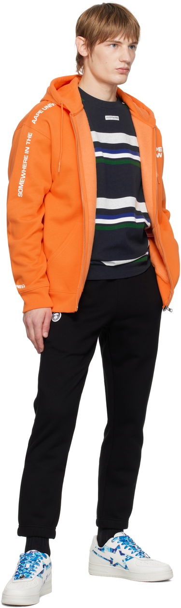 Verryttelyhousut AAPE by A Bathing Ape AAPE by A Bathing Ape Main Sweatpants Musta | AAPPTMB638XXNBKX, 3