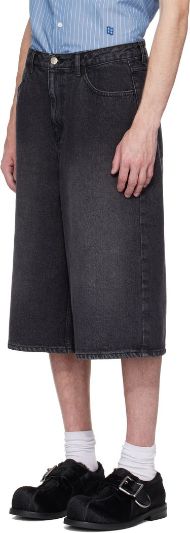 Shortsit ADER ERROR ADER error Sig; TRS Tag 01 Denim Shorts Musta | BN42FYJE0201BK, 3