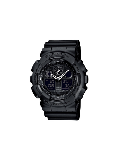 Katsella CASIO G-Shock GA-100-1A1ER Musta | GA-100-1A1ER