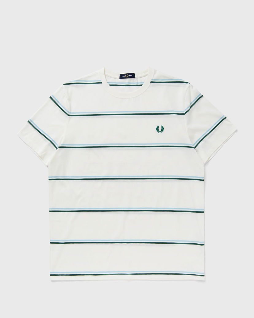 T-paita Fred Perry Fred Perry Fine Stripe T-Shirt Valkoinen | M1734-129