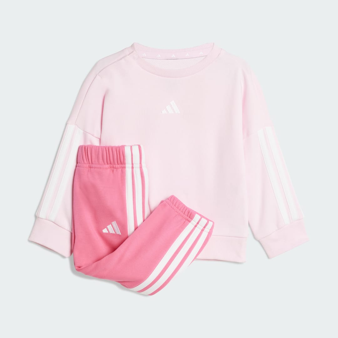 Verryttelypuku adidas Performance Essentials Joggers Set Vaaleanpunainen | JV9853, 0