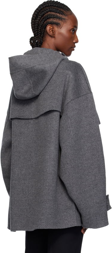 Takit JW Anderson JW Anderson Oversized Peacoat Harmaa | CO0343-PG1559, 2