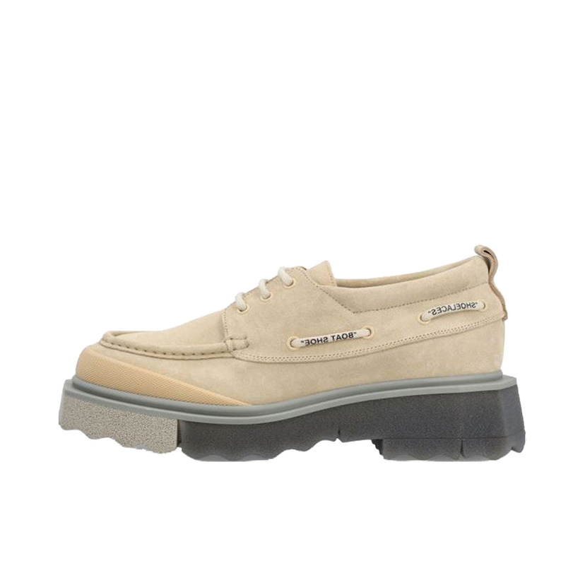 Tennarit ja kengät Off-White Boat Shoe Beige Beige | OMIG006S23.LEA002.6161