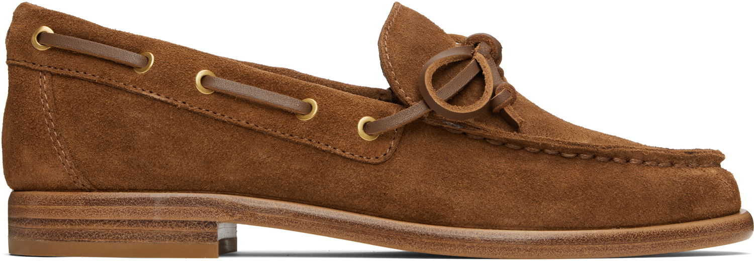 Asusteet rag & bone Rag & Bone Carter Suede Boat Shoes Ruskea | WFF25PF1001SU1, 0