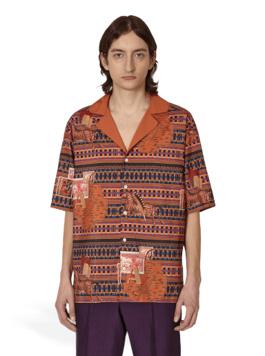 Paita Ahluwalia Tunde Shirt Punainen | M-AHLU-TO009-SS23-FA100  BR