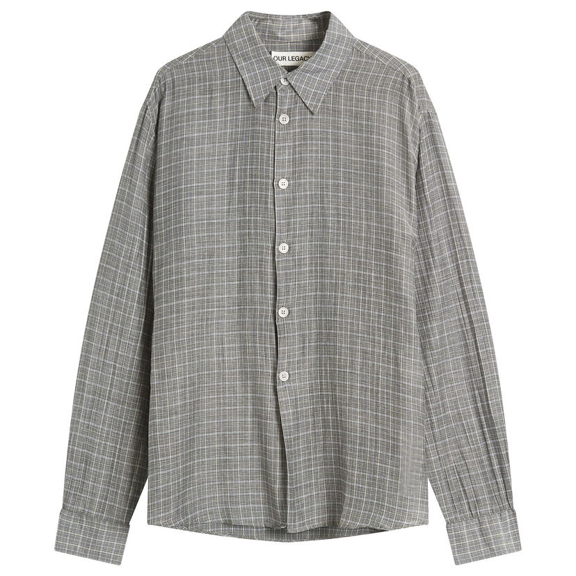 Paita OUR LEGACY Our Legacy Beyond Shirt Picnic Check Harmaa | M2252BP