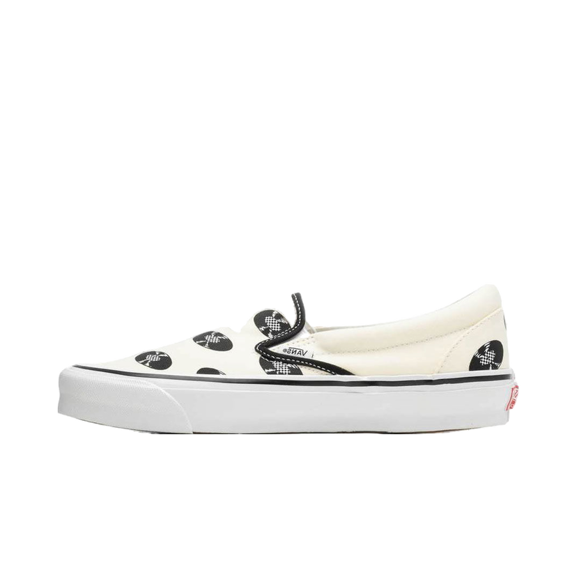 Tennarit ja kengät Vans OG Classic Slip-On Wacko Maria White Records Valkoinen | VN0A45JK592