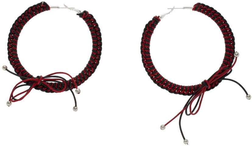 Korvakorut Chopova Lowena Chopova Lowena Nimbus XL Hoop Earrings Punainen | 6508