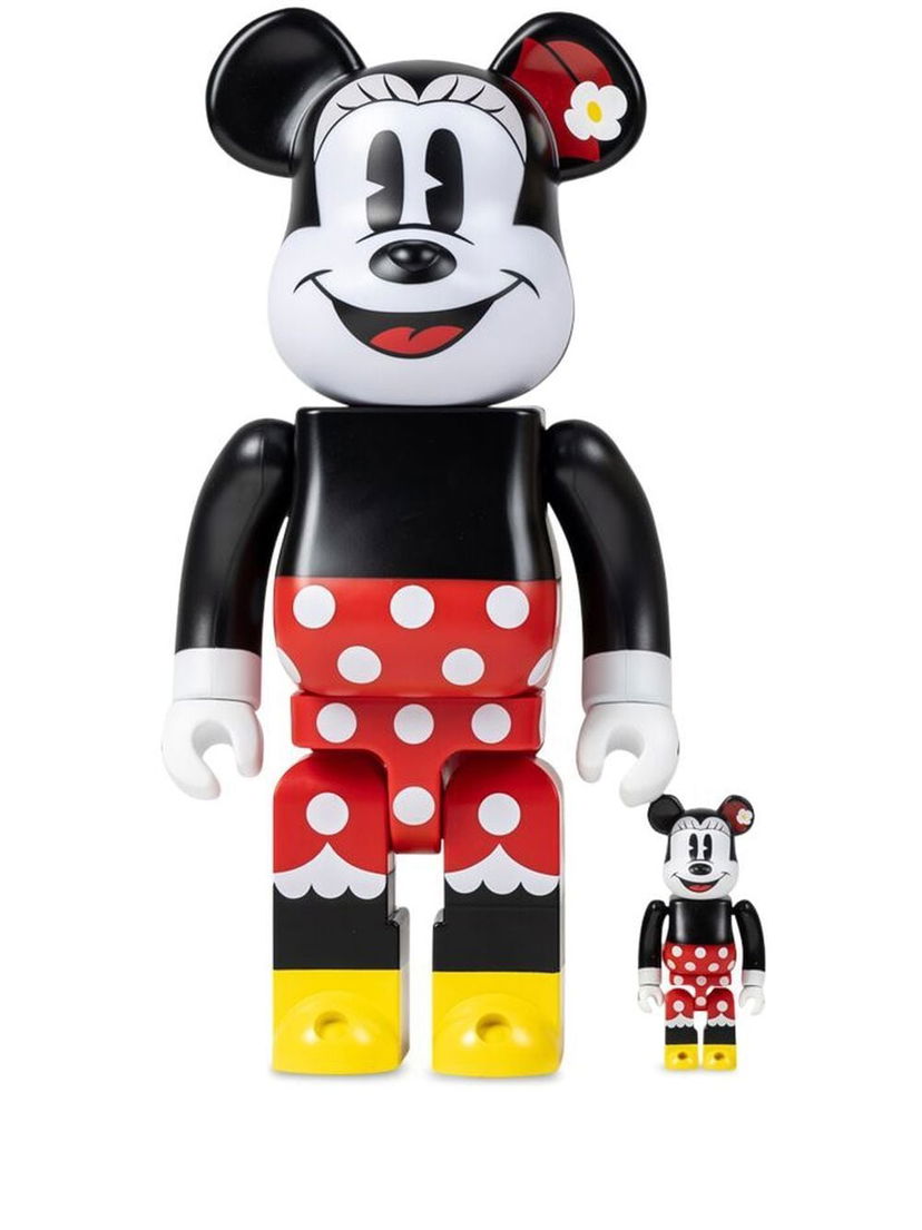 Keräilykelpoinen Medicom Toy Disney Minnie Mouse BE@RBRICK figure set - Black Musta | MEDI009419524734