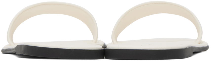 Mekko The Row The Row Leather Beach Slides Valkoinen | F1386-SPN60, 1