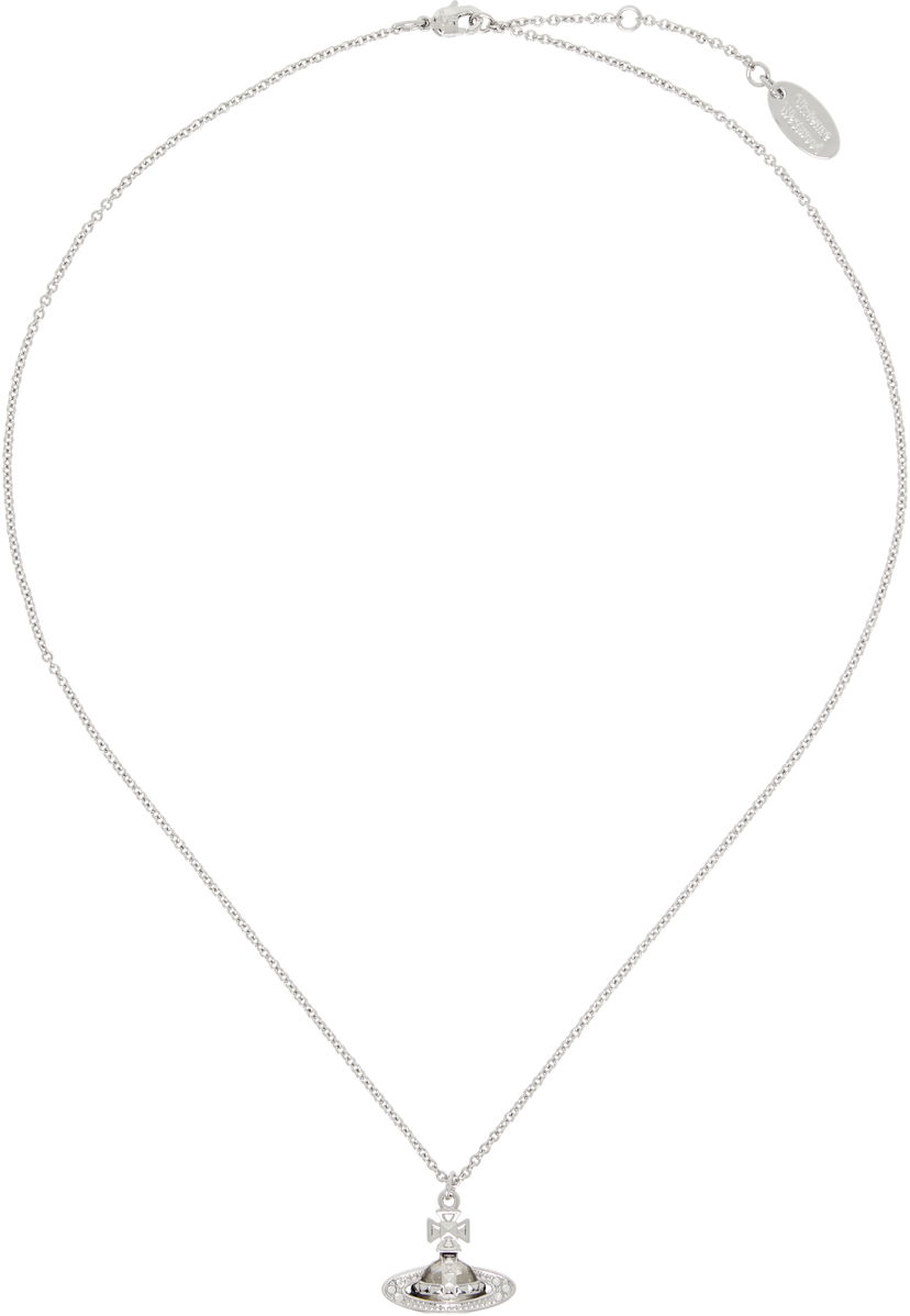 Kaulakoru Vivienne Westwood Vivienne Westwood Pina Small Bas Relief Pendant Necklace Metallinen | 63020160-02P116-CN