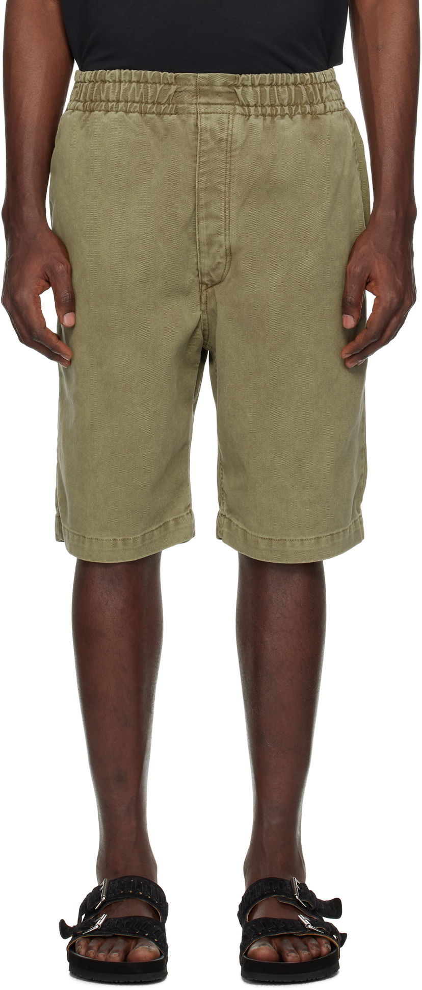 Shortsit ISABEL MARANT Isabel Marant Tyler Denim Shorts Vihreä | 25PSH0205HA-B1H07H