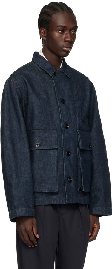 Takki LEMAIRE LEMAIRE Boxy Denim Jacket Sininen | OW306 LD068, 1