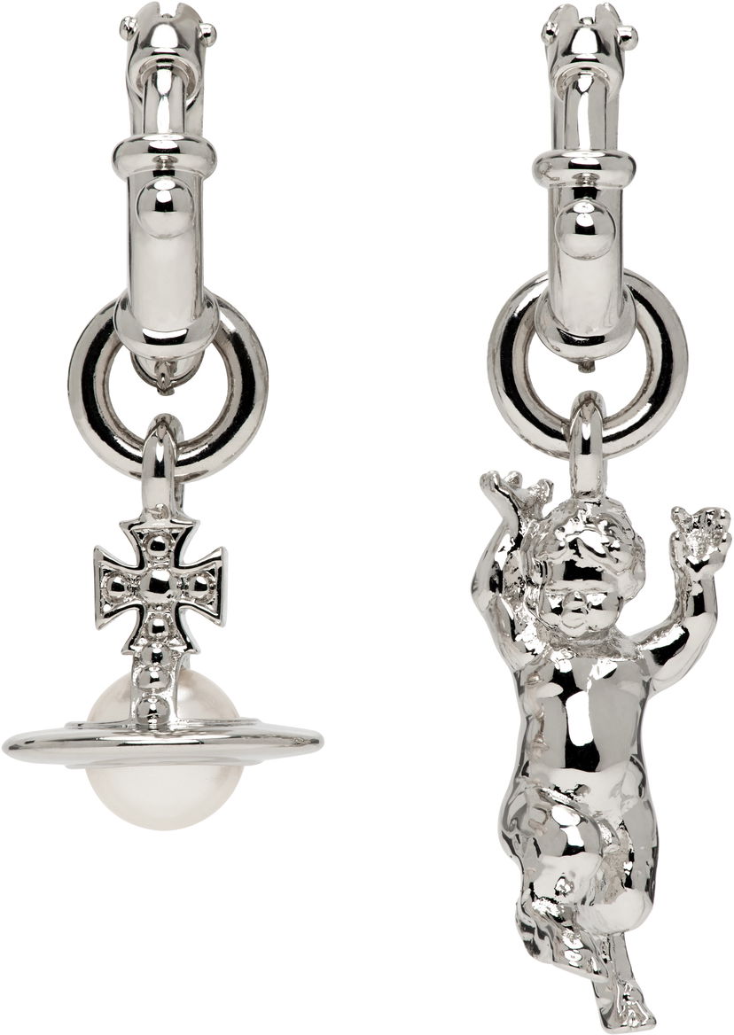 Korvakorut Vivienne Westwood Pearl Earrings Metallinen | 62020165-02P103-