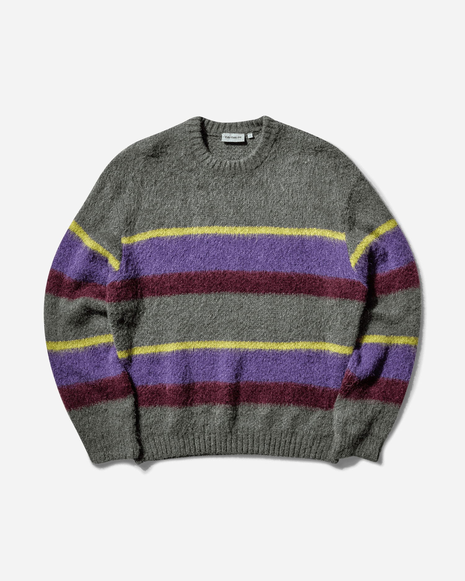 Villapaita Carhartt WIP Merton Sweater Sundling Stripe Harmaa | I033916 2C7XX, 0