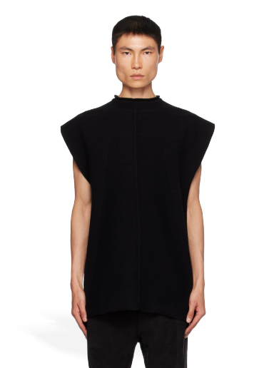 Villapaita Rick Owens Motivo Sweater Musta | RR02C7687 CHWSR
