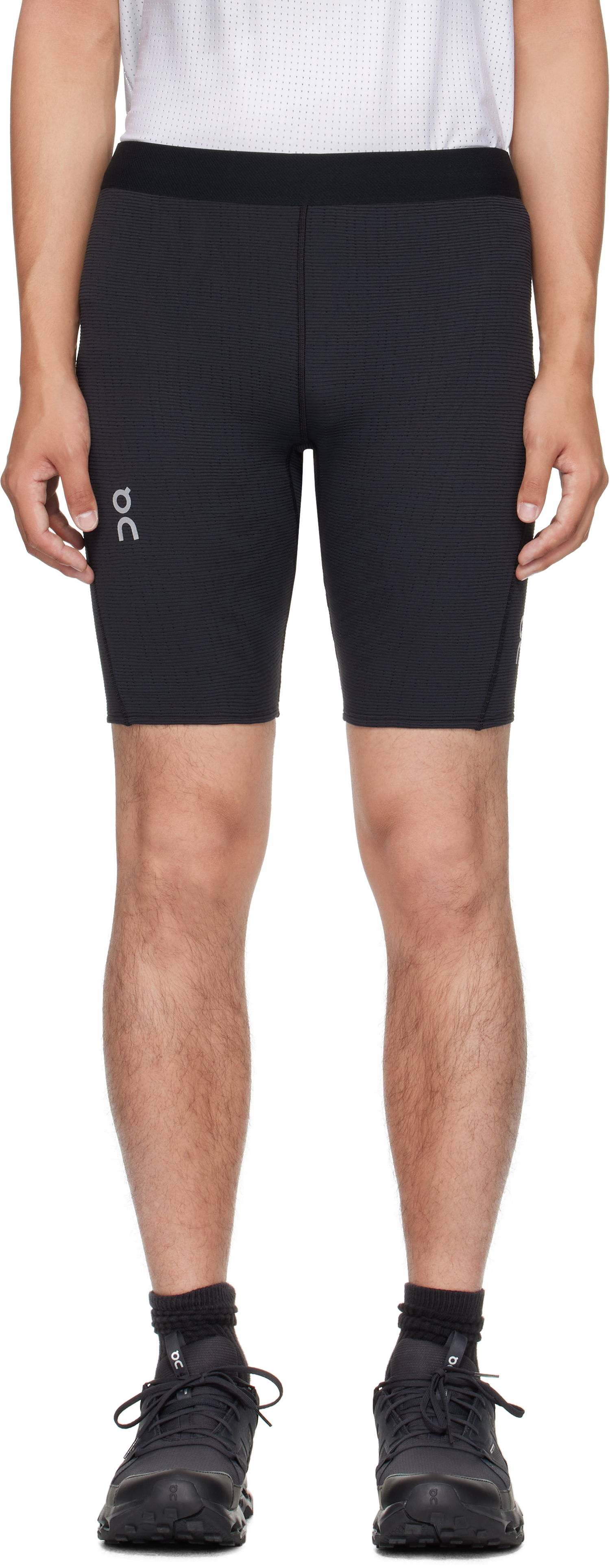 Shortsit On Running Pace Tight Shorts Musta | 1MF10071043, 0