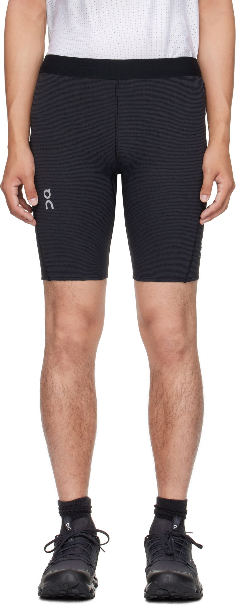 Shortsit On Running Pace Tight Shorts Musta | 1MF10071043
