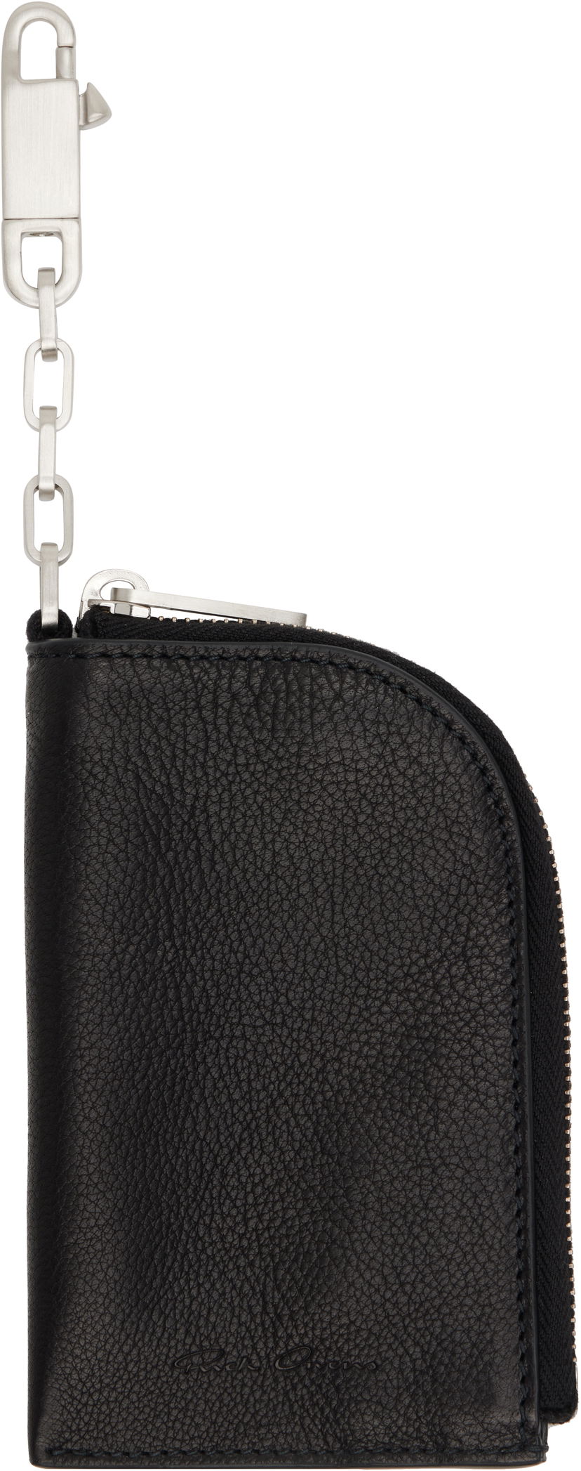 Lompakko Rick Owens Rick Owens Concordians Hook Wallet Musta | RA02E0718 LBU