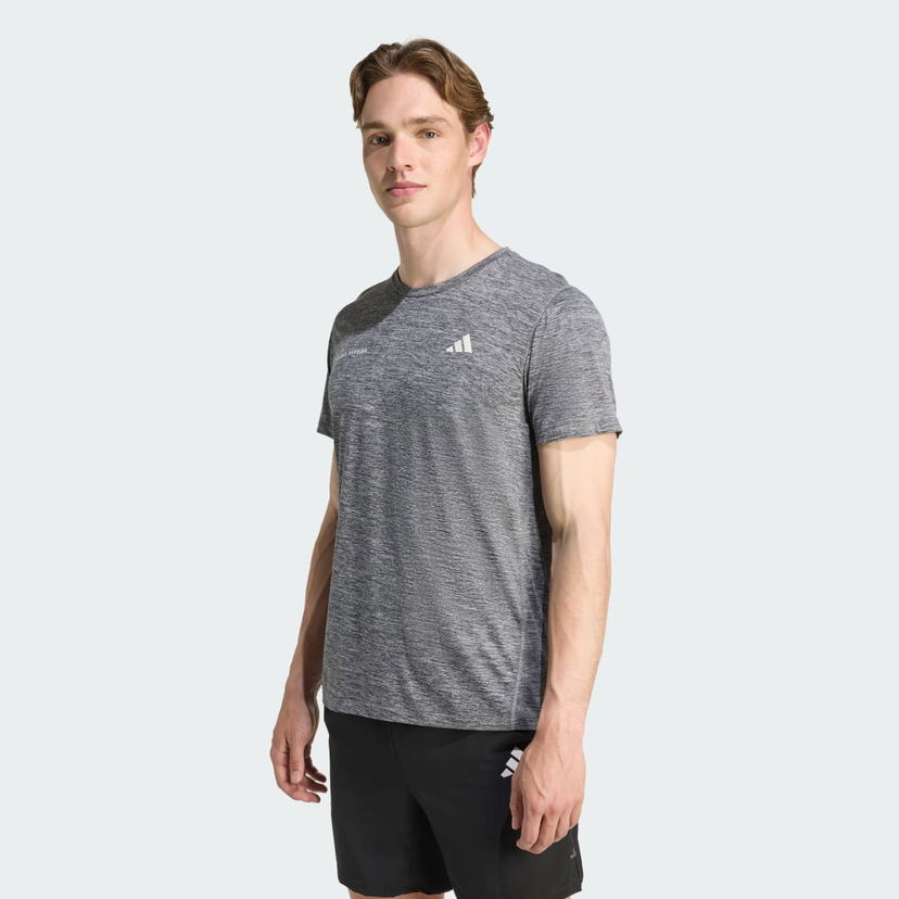 T-paita adidas Performance Own The Run Tee Harmaa | JN9870
