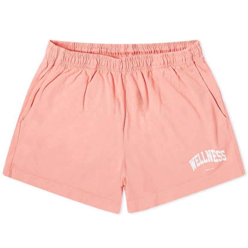 Shortsit Sporty & Rich Wellness Ivy Disco Shorts Vaaleanpunainen | SH884SM