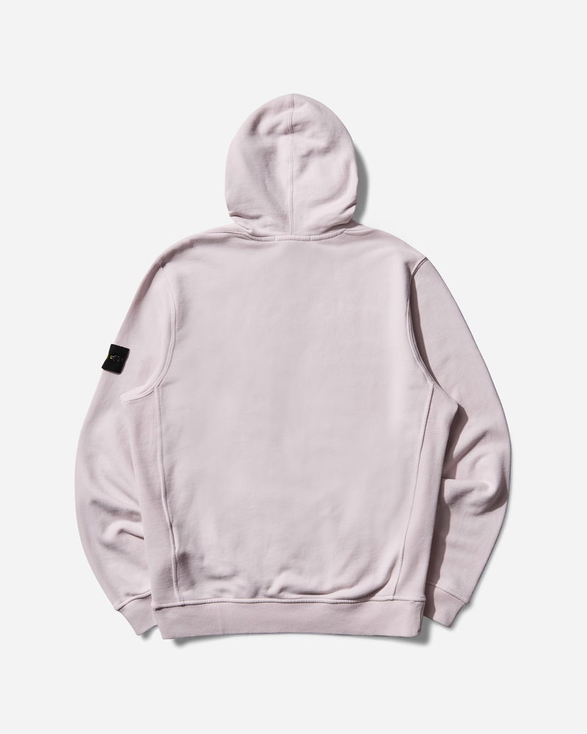 Huppari Stone Island Garment Dyed Hooded Sweatshirt Vaaleanpunainen | K2S15-6100029-S0A20 V0080