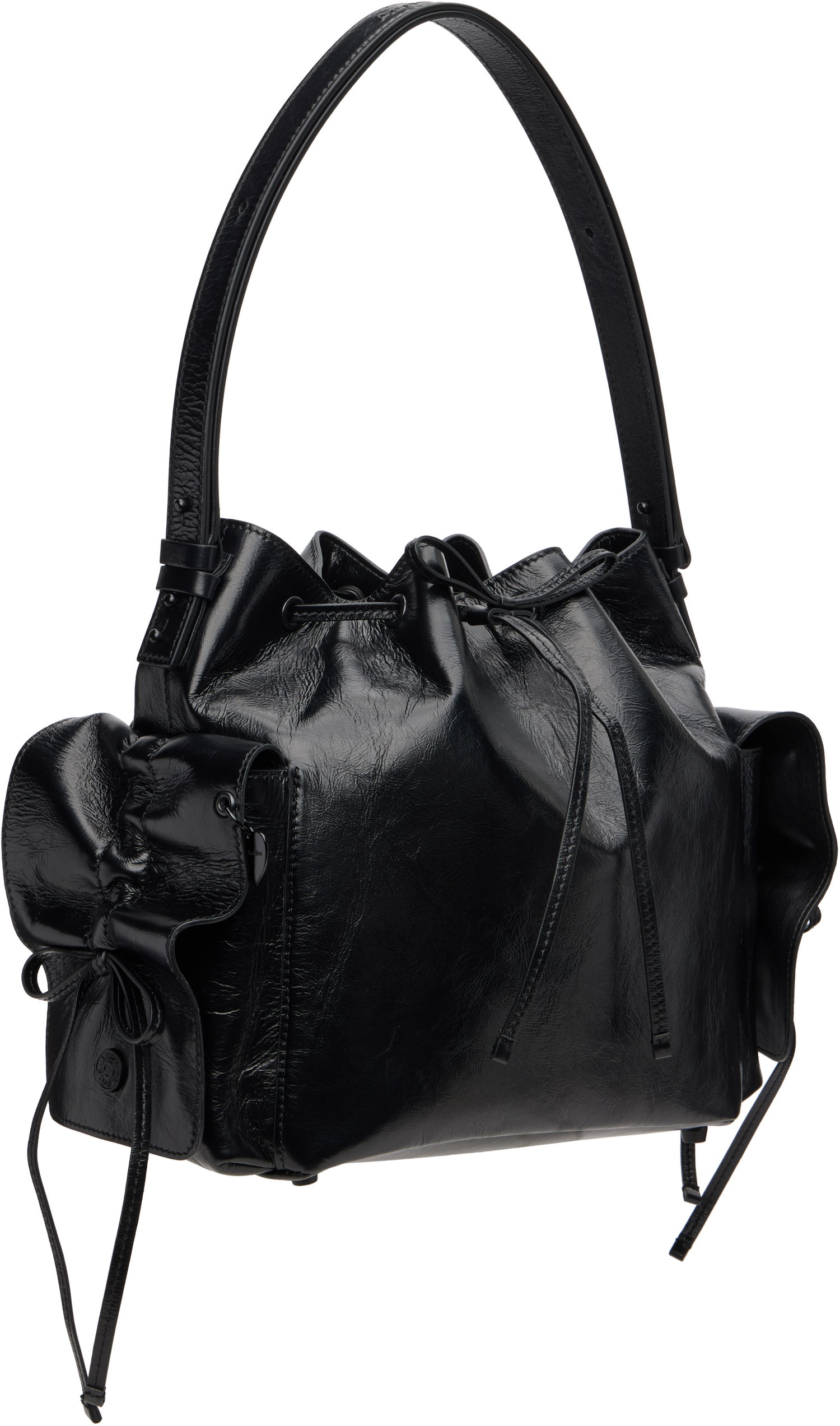 Käsilaukku Acne Studios Acne Studios Multipocket Bucket Bag Musta | A10457-, 1