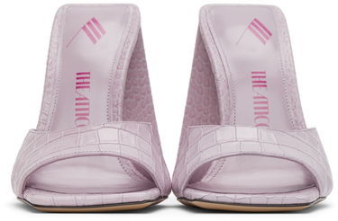 Kengänhoito The Attico Attico Devon Heeled Mules Violetti | 221WS000 EL002, 1