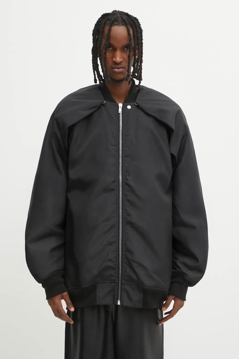 Bomber-takki Rick Owens Rick Owens DRKSHDW Convertible Jumbo Peter Flight Bomber Musta | DU02E7789.NCV