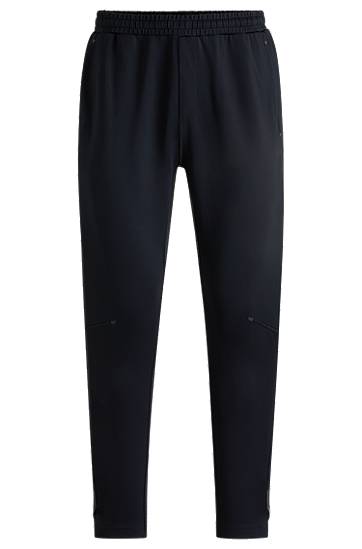 Verryttelyhousut BOSS Stretch Tracksuit Bottoms with Moisture Management Musta | 50531239