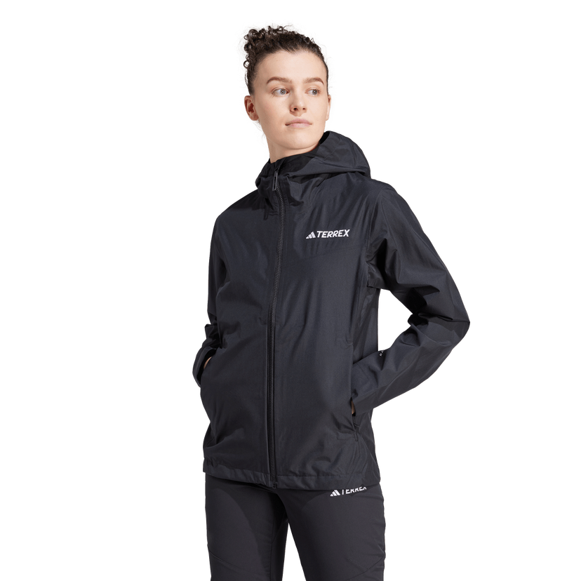 Takki adidas Performance Terrex Multi-Purpose 2.5-Layer Rain Jacket Musta | IP1513