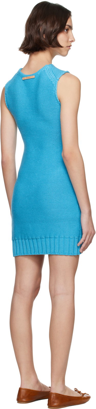 Mekko JW Anderson JW Anderson Knitted Shift Minidress Sininen | KW1378-YN0436, 2