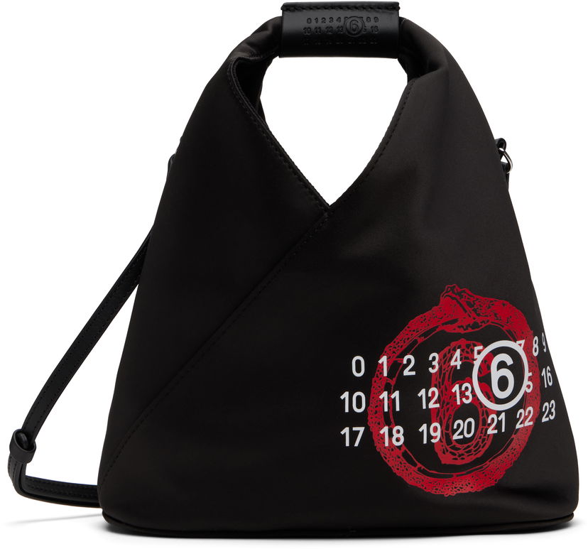 Käsilaukku Maison Margiela MM6 Maison Margiela 'Year of the Snake' Triangle Crossbody Bag Musta | SB6WD0026 P7364