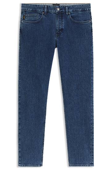 Jeans BOSS Delaware Slim-Fit Comfort-Stretch Jeans Sininen | 50544629