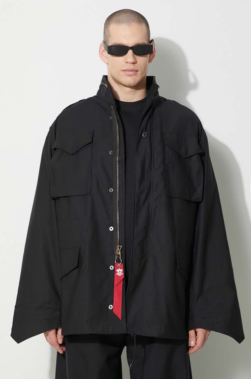 Parka Alpha Industries M-65 Oversize Jacket Musta | 100103, 0