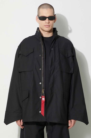 Parka Alpha Industries M-65 Oversize Jacket Musta | 100103, 0