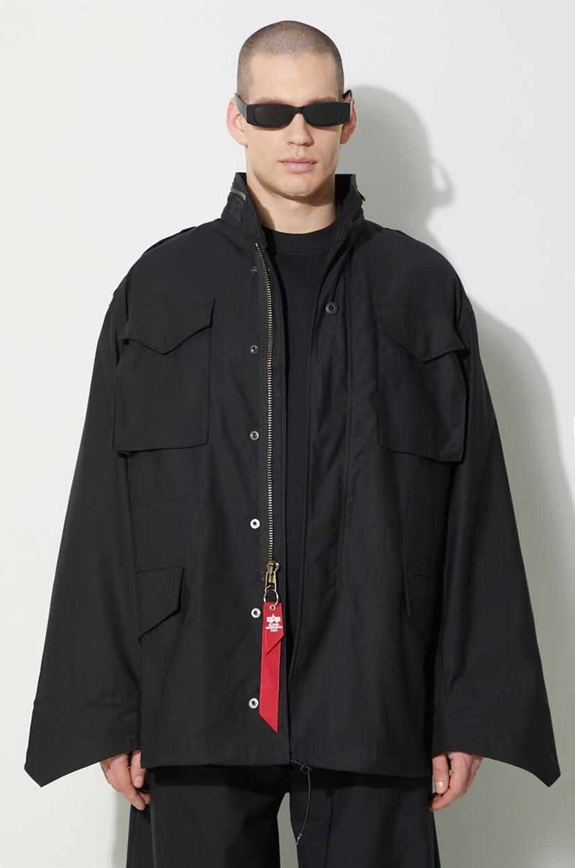 Parka Alpha Industries M-65 Oversize Jacket Musta | 100103