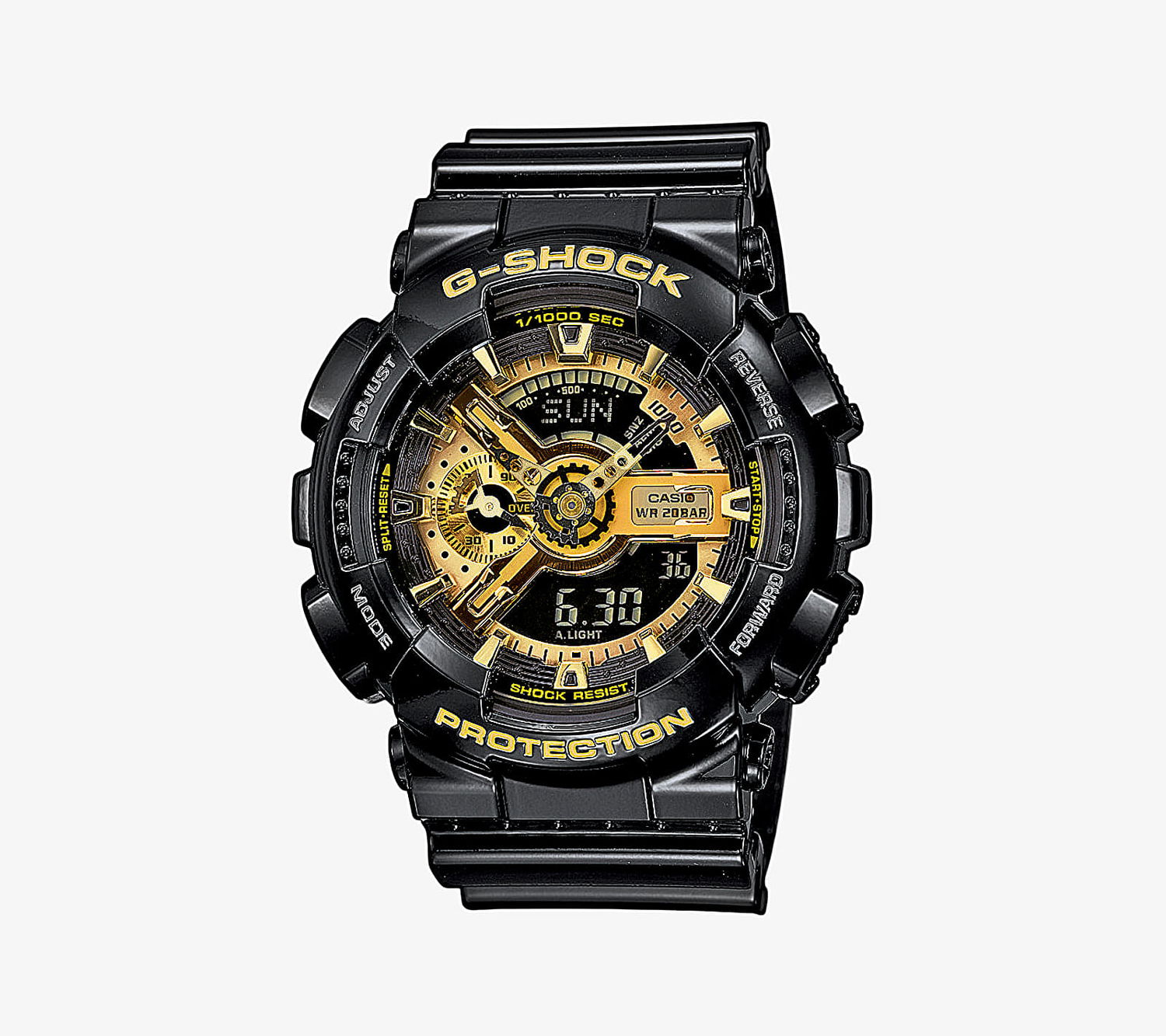Katsella CASIO G-Shock GA-110GB-1AER Musta | GA-110GB-1AER, 0