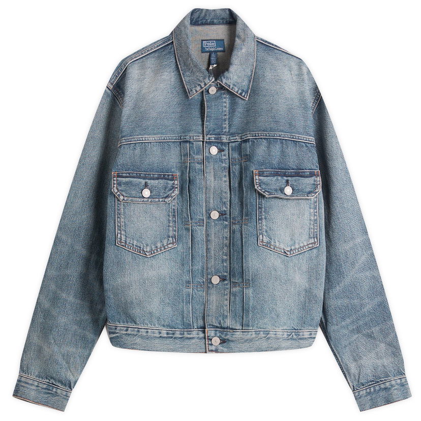 Takki Polo by Ralph Lauren Ralph Lauren RL-2 Trucker Jacket Sininen | 710963177001