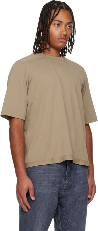 T-paita Rick Owens DRKSHDW Concordians Walrus T-shirt Beige | DU02E7252 RNP, 1
