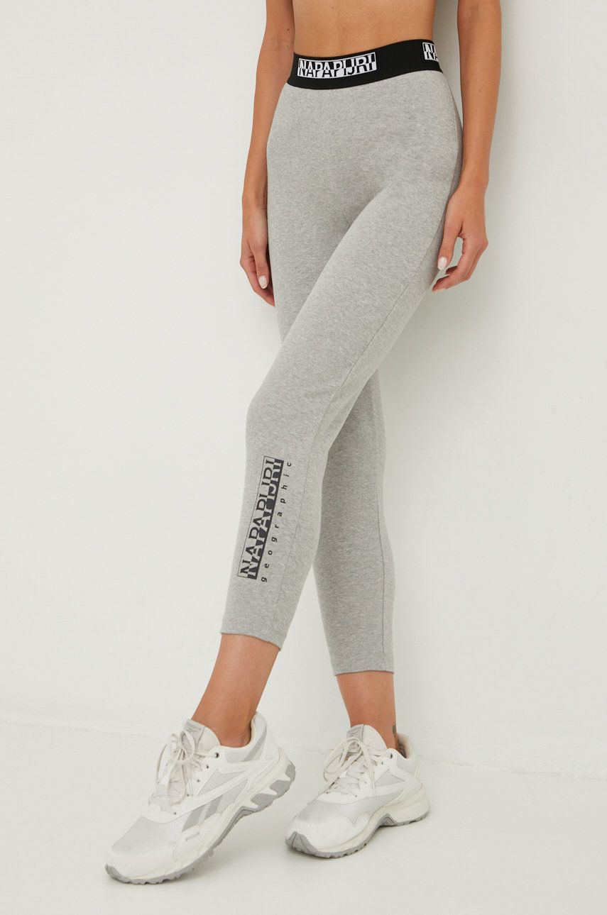 Leggingsit Napapijri M-Box Leggings 4 Harmaa | NP0A4GKT1601, 0
